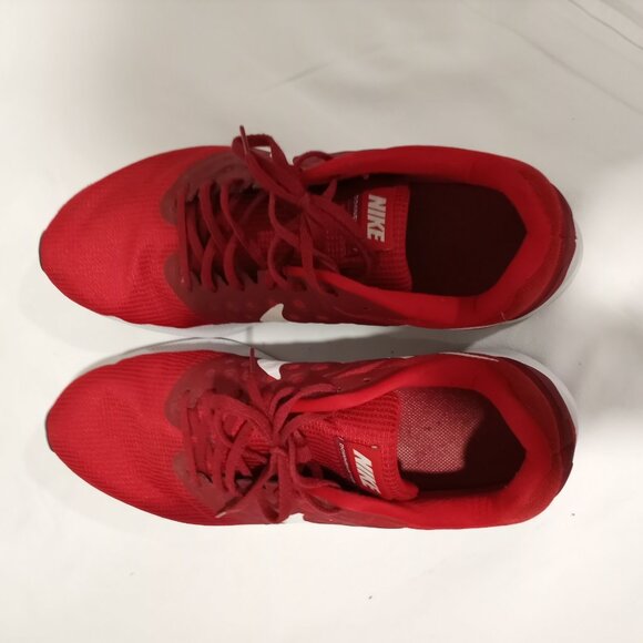 NIKE DOWNSHOIFTER 4 RED RUNNING SHOES MENS SIZE 13 - Picture 6 of 8